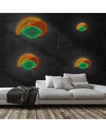 Assorted Fruits Neon Sign