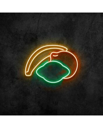 Assorted Fruits Neon Sign