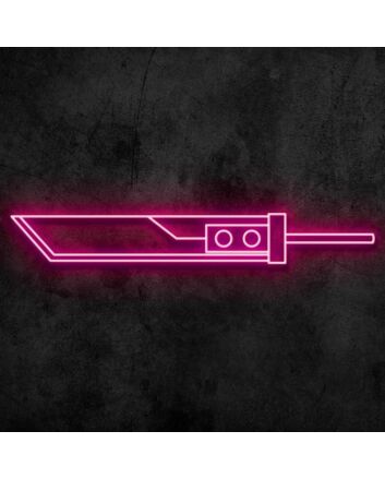 Buster Sword Neon Sign