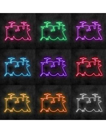 Drums Neon Sign