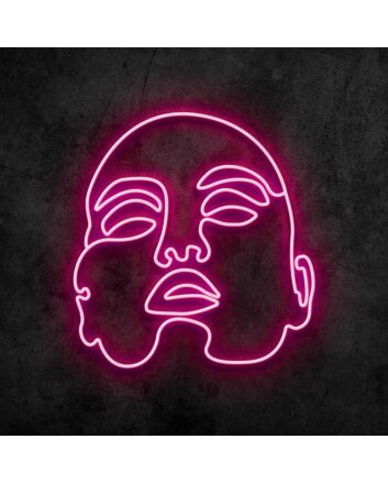Face Neon Sign