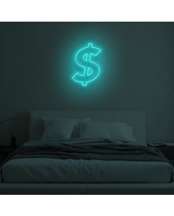 DOLLAR SIGN LED Neon Sign