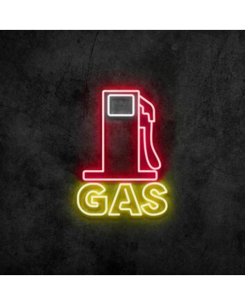 Gas Neon Sign