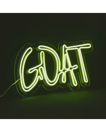 GOAT Neon Sign