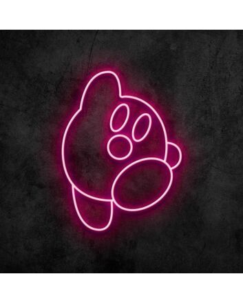 Kirby Neon Sign