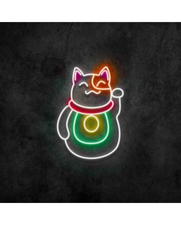 Maneki Neko Neon Sign