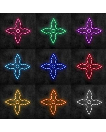 Shuriken Neon Sign