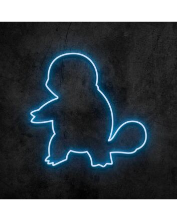 Squirtle Neon Sign