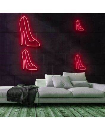 Stiletto Heel Neon Sign