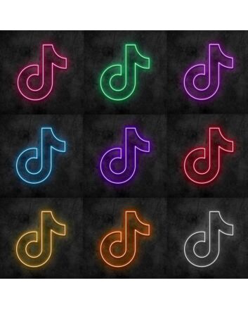 TikTok V1 Neon Sign