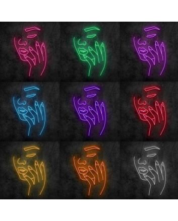 Vampire Girl Neon Sign