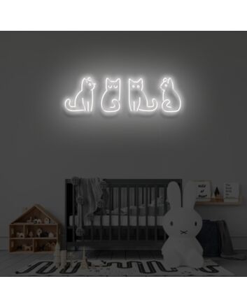 KITTENS LED Neon Sign