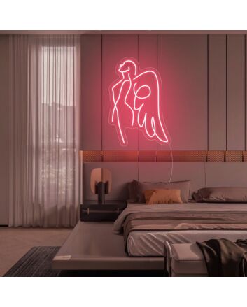 Angel Neon Sign