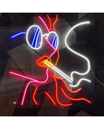 Beauty Smoking Neon Sign