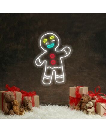 Christmas Snowman Neon Sign