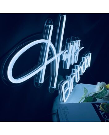 Happy Bday Neon Sign