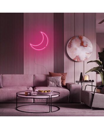 Mini Moon Neon Sign