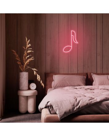 Mini Music Note Neon Sign 2