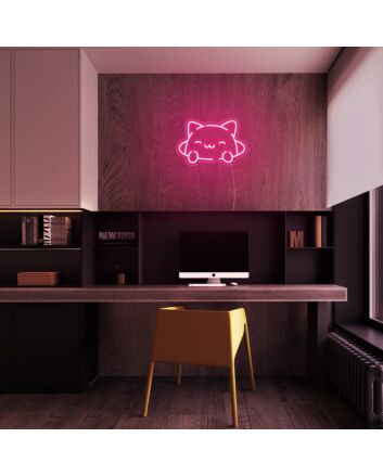 Mini Smile Cat Neon Sign
