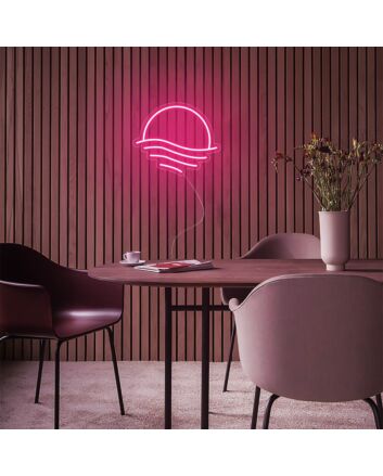 Mini Sunset Sea Neon Sign