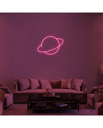 Planet Neon Sign
