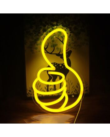 Thumbs Up Neon Sign