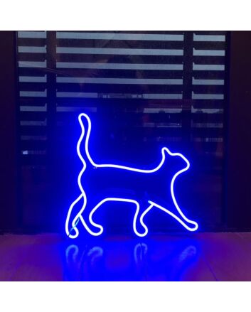 Walking Cat Neon Sign