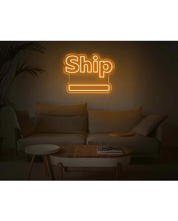 Ship Neon Sign