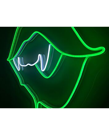 Vampire Lips Neon Sign