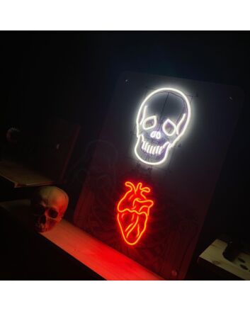 Skull Head Neon Sign