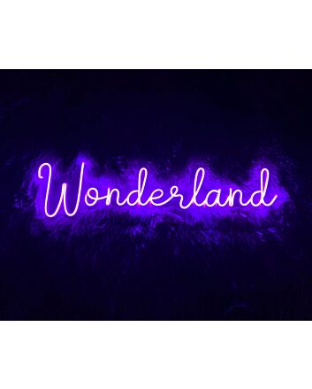 Wonderland Neon Sign