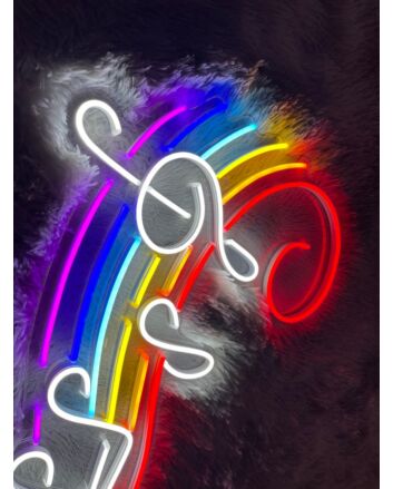 Musical Note Neon Sign