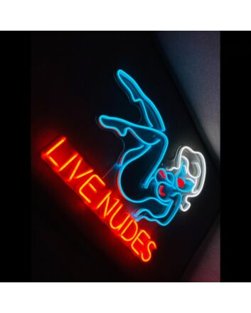 Live Nudes Sexy Girls Neon Sign