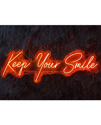 Keep Your Smile Neon Sign
