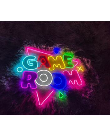 Game Room Colorful Neon Sign