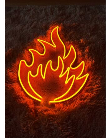 Fire Flame Neon Sign