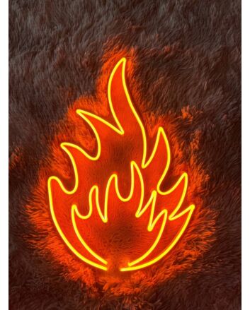 Fire Flame Neon Sign