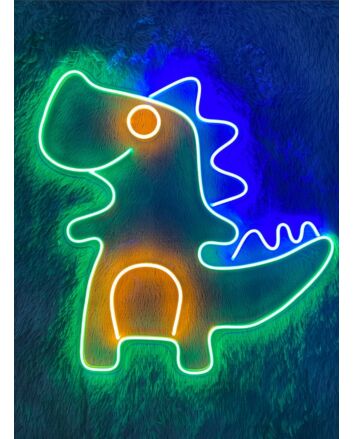 Cute Dinosaur Neon Sign