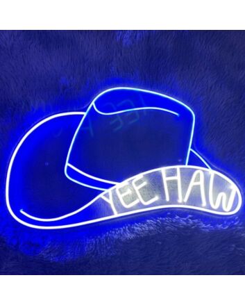 Cowboy Hat Neon Sign