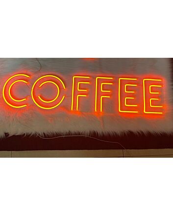 Coffee Double Line Neon Sign