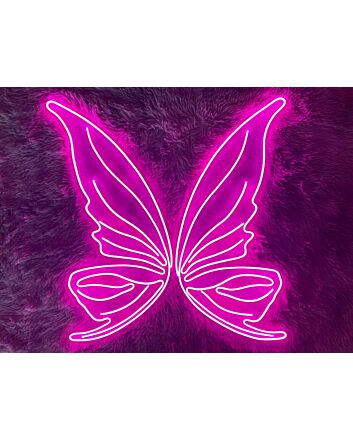 Butterfly Wings Neon Sign