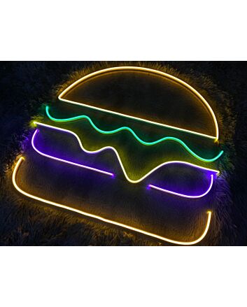 Burger V1 Neon Sign