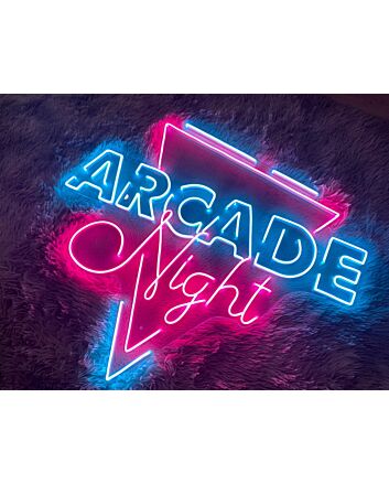 Arcade Night Neon Sign