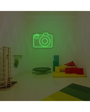 Camera Action Neon Sign