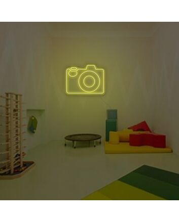 Camera Action Neon Sign