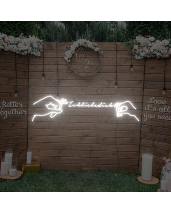 Ich Liebe Dich Connect Neon Sign