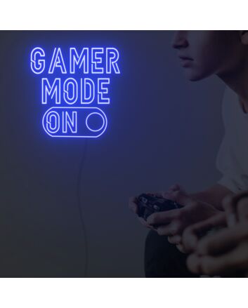 Gamer Mode On Neon Sign Custom Neon Sign Lights Night Lamp Led Neon Sign Light For Home Party