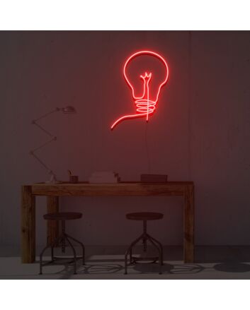 The Lamp Bulb Neon Sign Custom Neon Sign Lights Night Lamp Led Neon Sign Light For Home Party