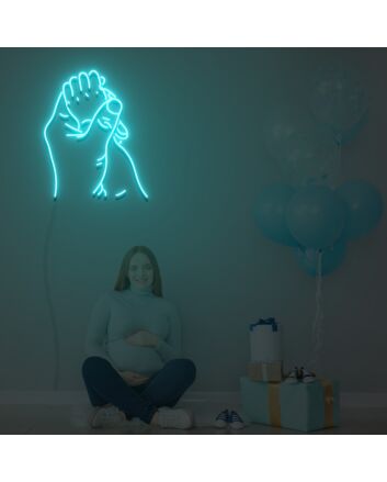 Hold Hands Neon Sign Fashion Custom Neon Sign Lights Night Lamp Led Neon Sign Light For Home Party