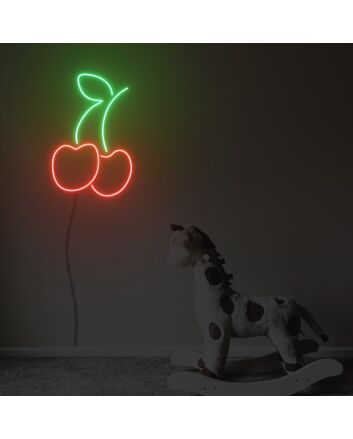 Cherry Neon Sign Fashion Custom Neon Sign Lights Night Lamp Led Neon Sign Light For Home Party